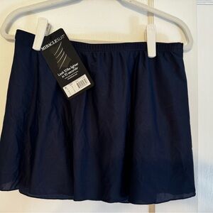 Miraclesuit Navy Blue Swim Skirt NWT Size 16